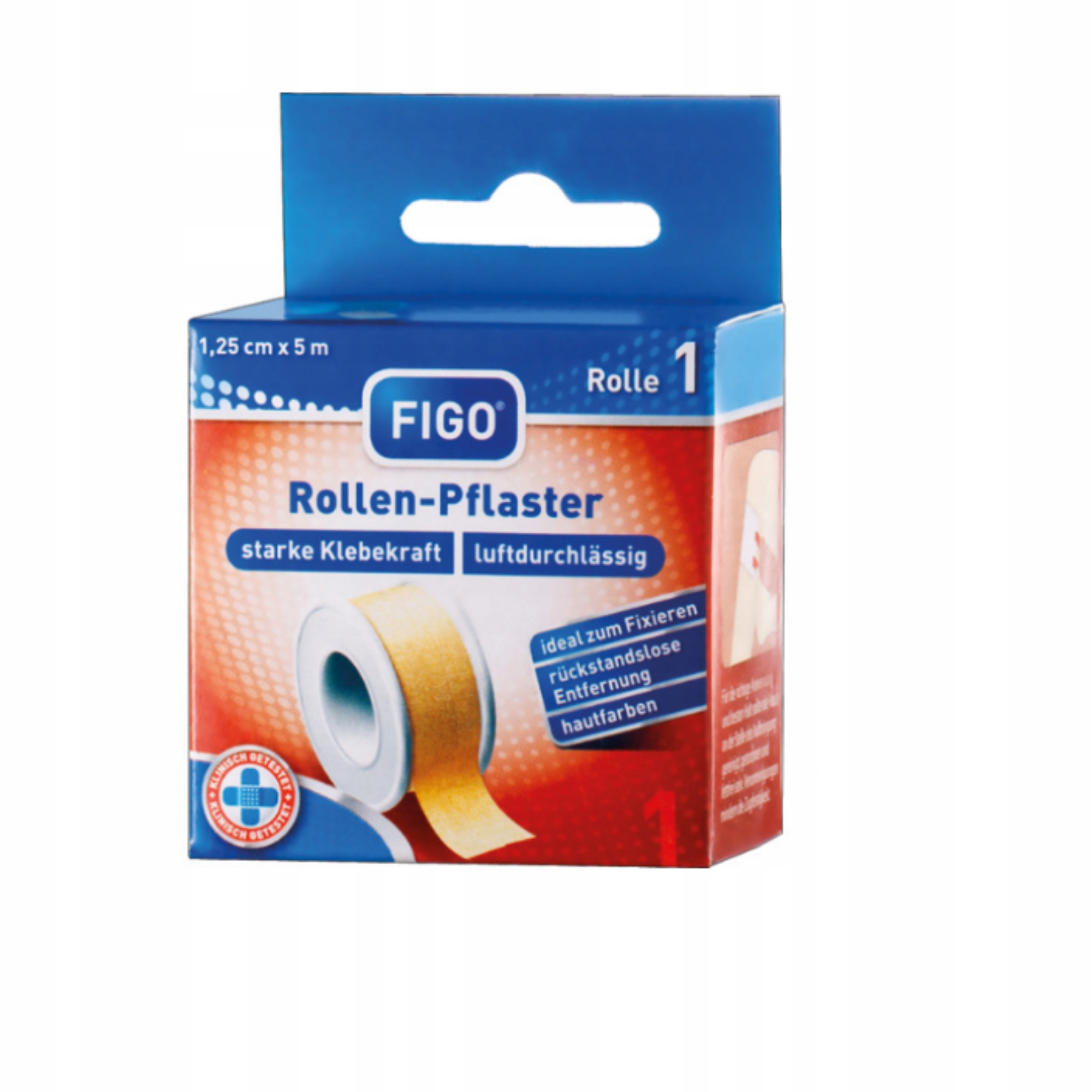 

Taśma Ochronna w Rolce kolor Skóry 1,25cmx5m