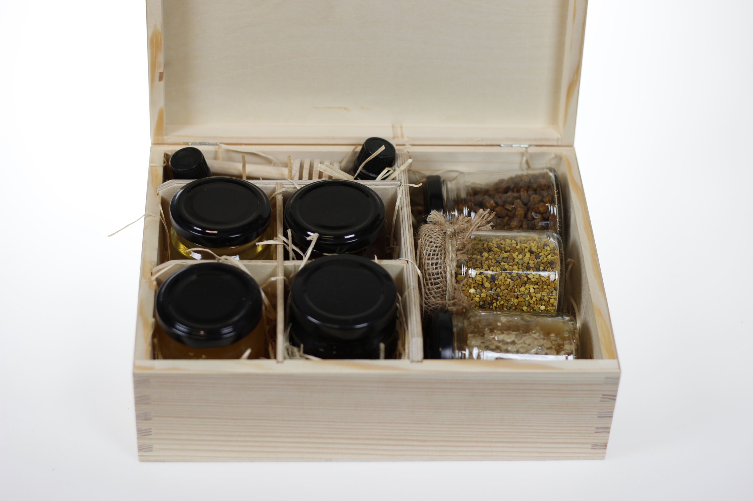 Levně Degustační sada medů „Poklady údolí hrábí“ – Poznejte chuť přírody