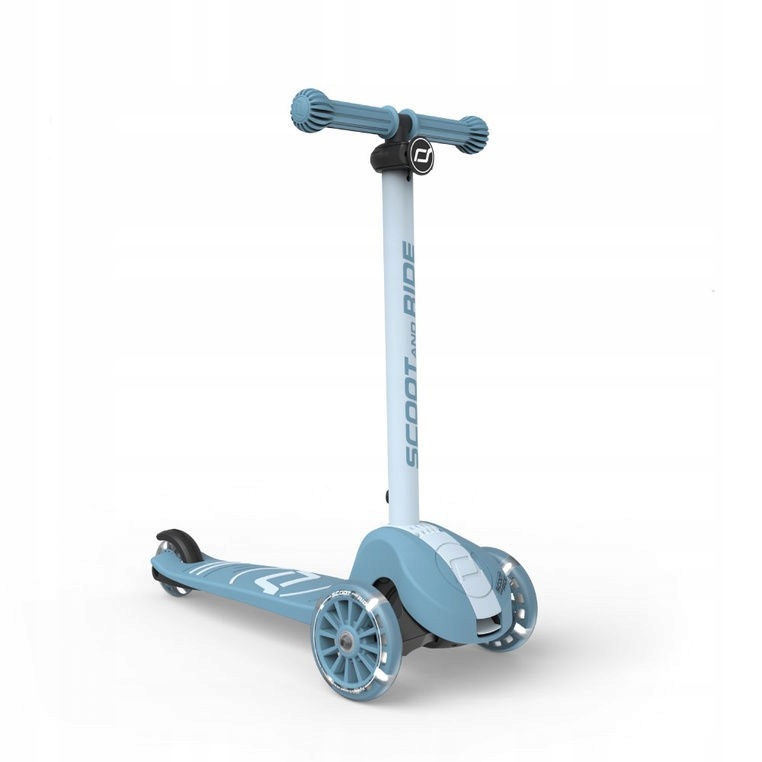 Scootandride Highwaykick 3S Hulajnoga 2w1 z kółkami Led składana 3+ Steel