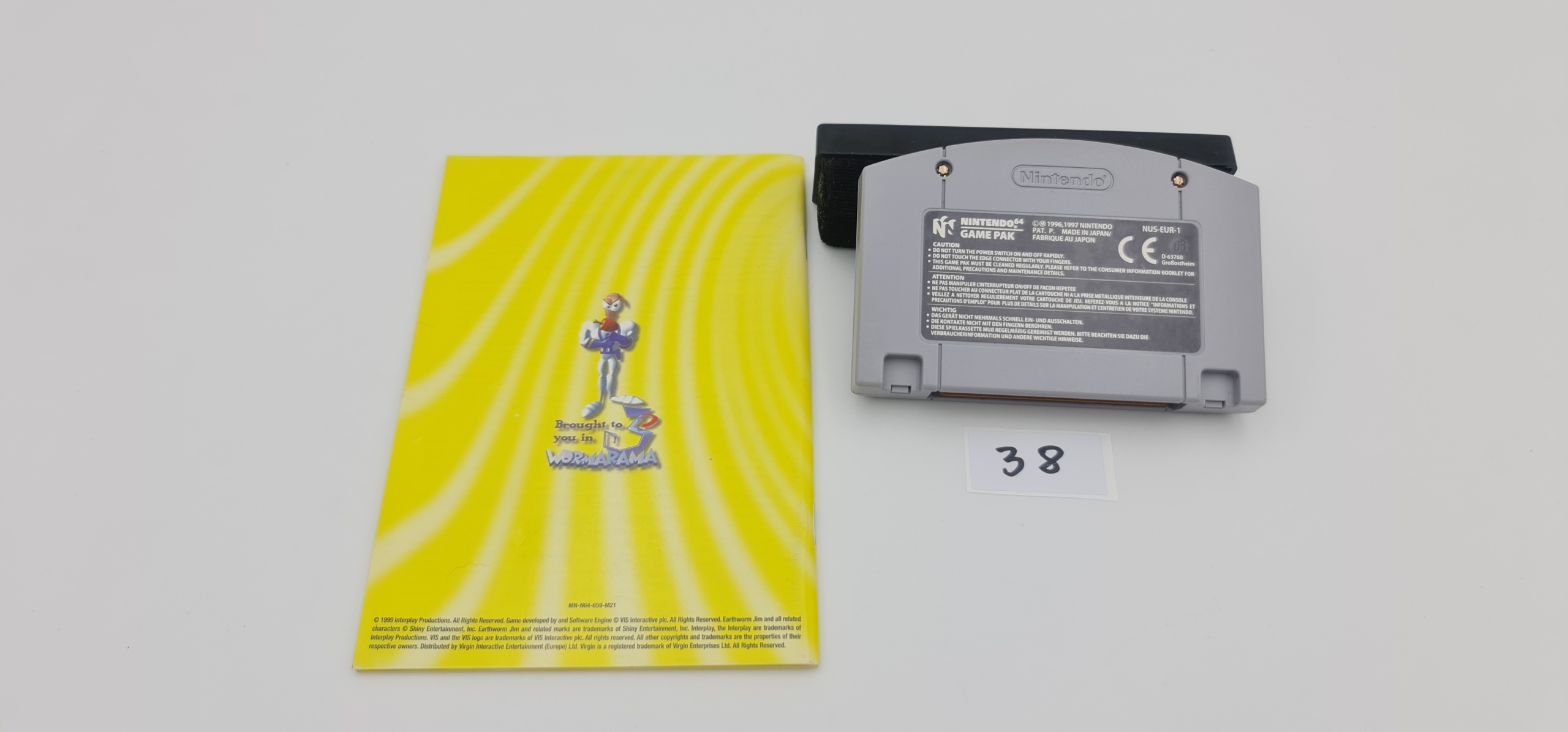 NINTENDO 64 EARTH WORM JIM Producent Nintendo