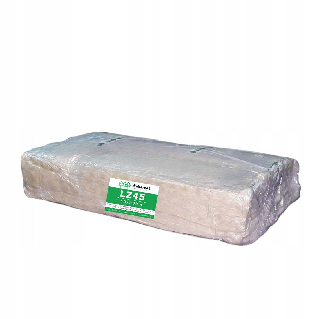 10 x LZ45 Síťovaný rukáv na balení vánočních stromků 45 cm