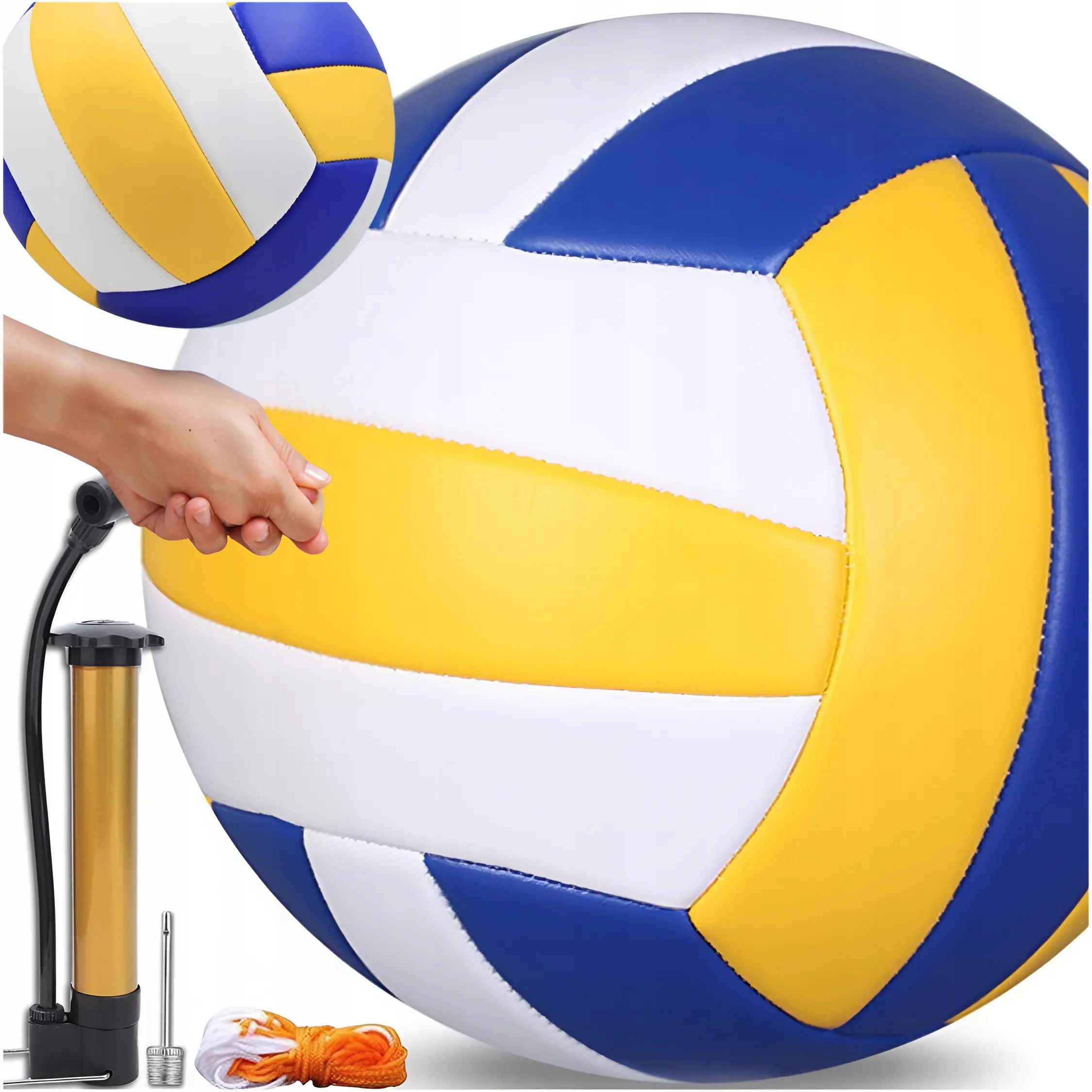 PIŁKA SIATKOWA do GRY SIATKÓWKI SIATKI LEKKA PIŁKA PLAŻOWA HALOWA MIĘKKA Marka bez marki