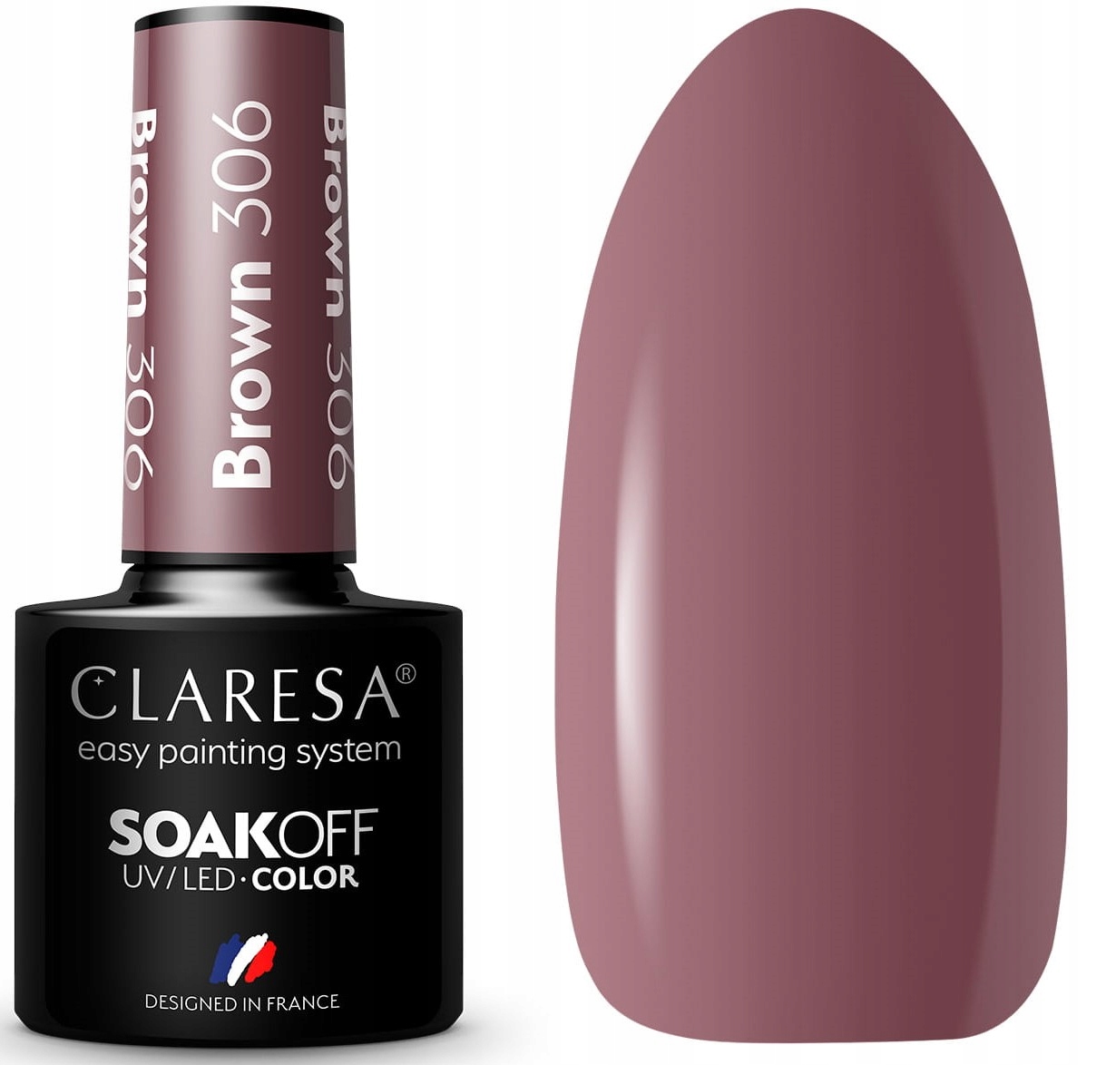 

Claresa Lakier Hybrydowy Uv/led Brown 306