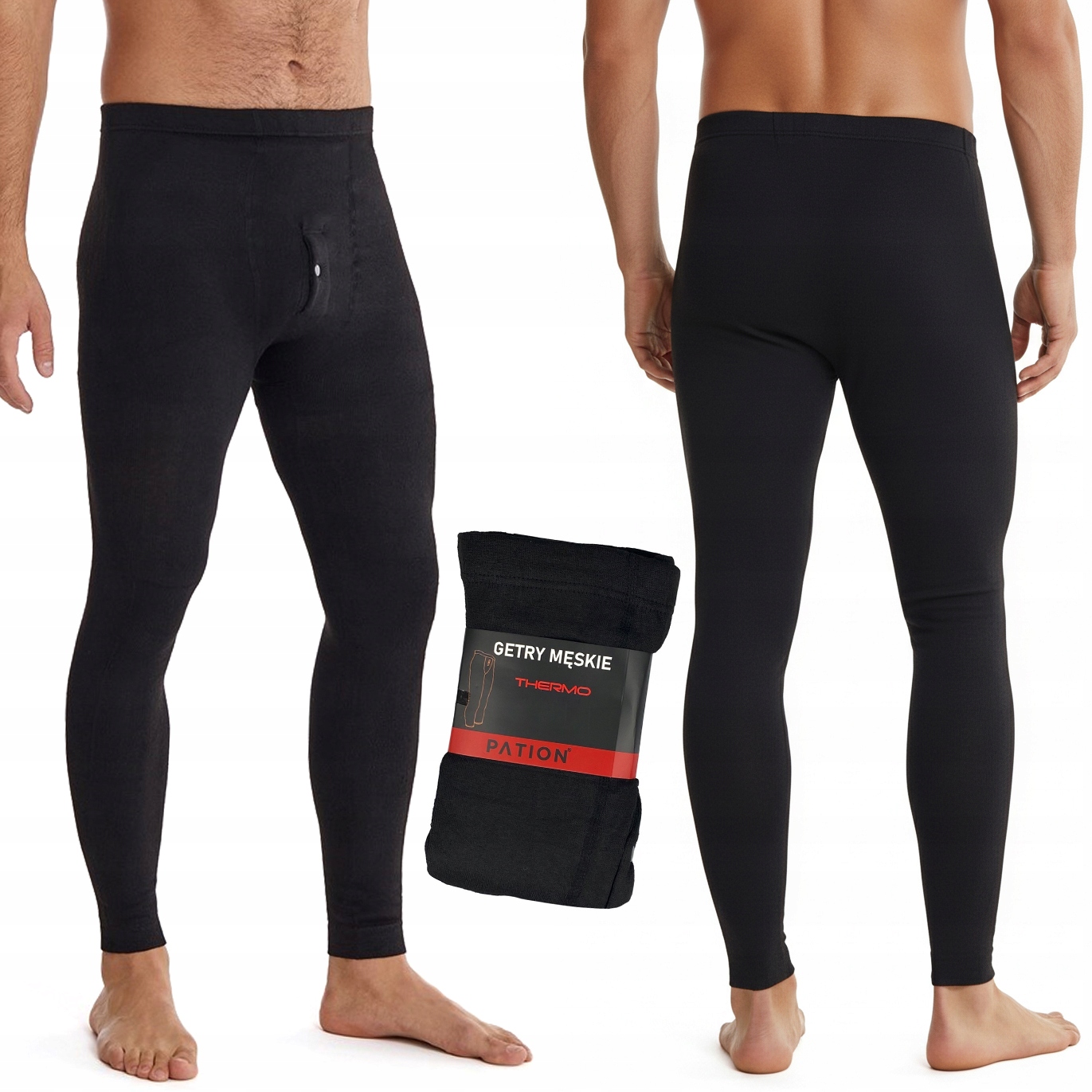 Bavlněné legíny Dlouhé pánské legíny Teplé na zimu L/XL