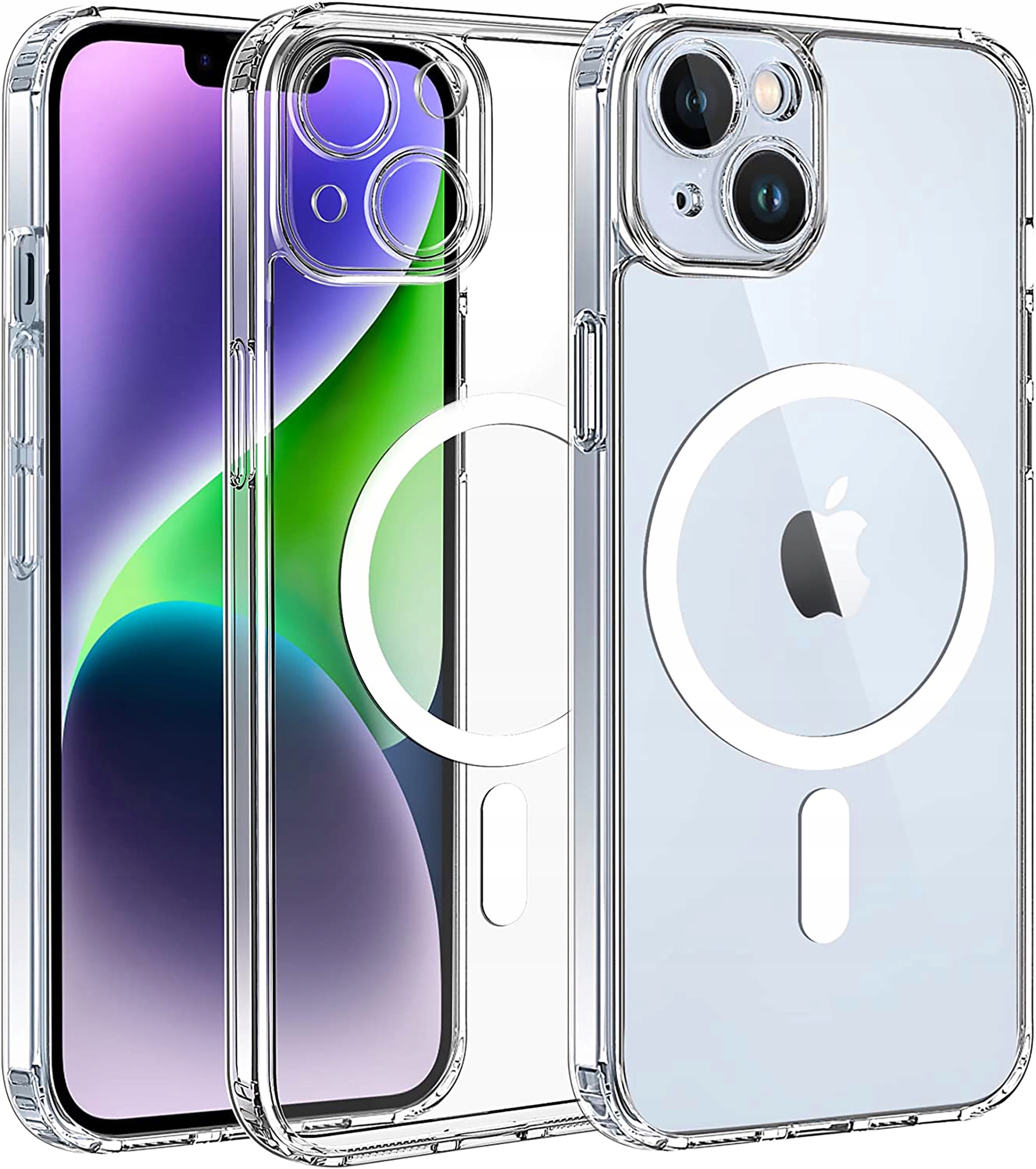 

Etui do iPhone 14 Plus Magsafe Shock Case Szkło