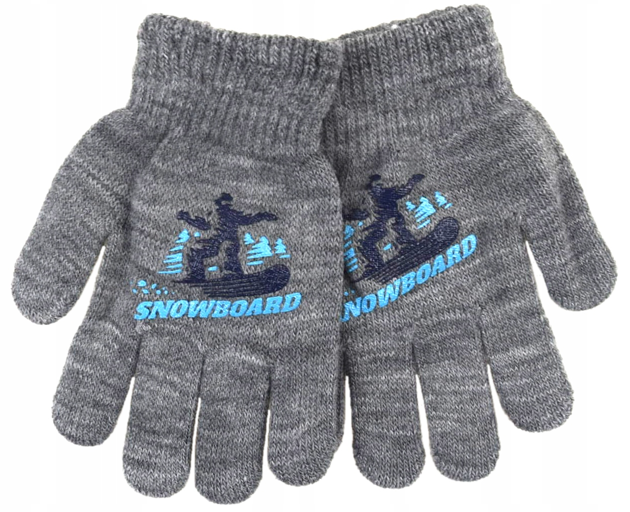 

Yo Rękawiczki Pięciopalczaste Snowboard Szare 14