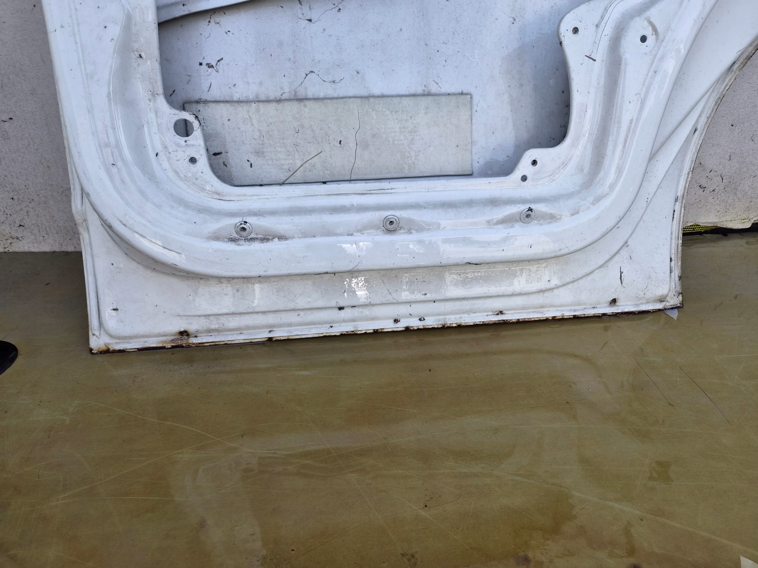 door front left VW T5 T5 LIFT front kierowca/ driver´s biale