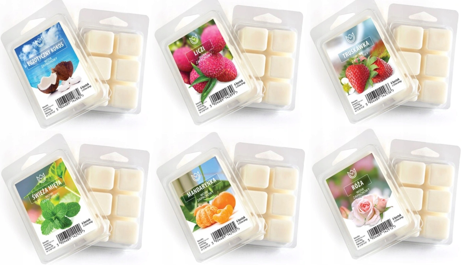 Sojový Vonný Vosk 6 x 64 g