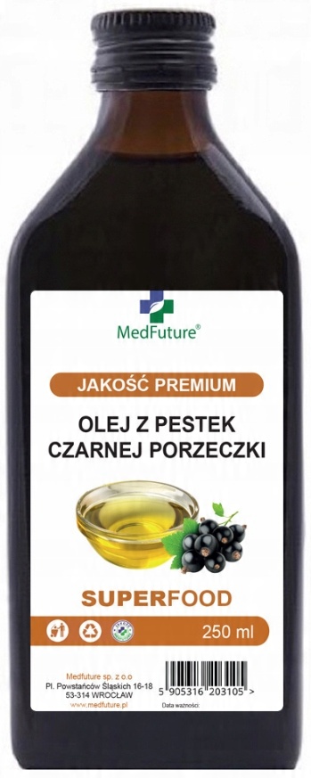 

MedFuture Olej z pestek czarnej porzeczki 250 ml