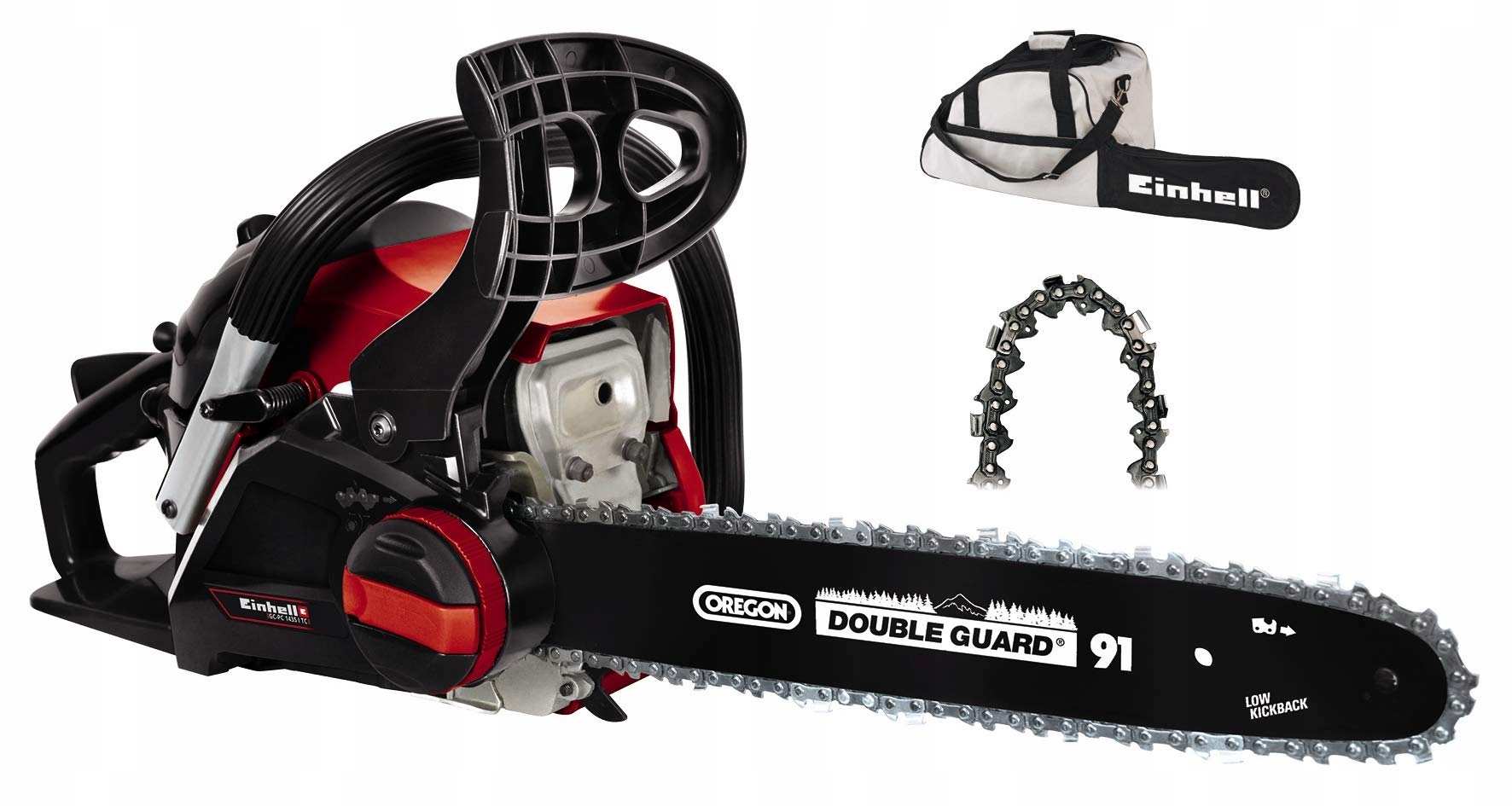 Piła Spalinowa Pilarka Do Drewna Łańcuchowa 1.4kW Einhell Gc-pc 1435