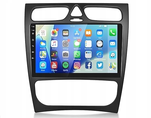 Autorádio pro Mercedes Benz třídy C W203