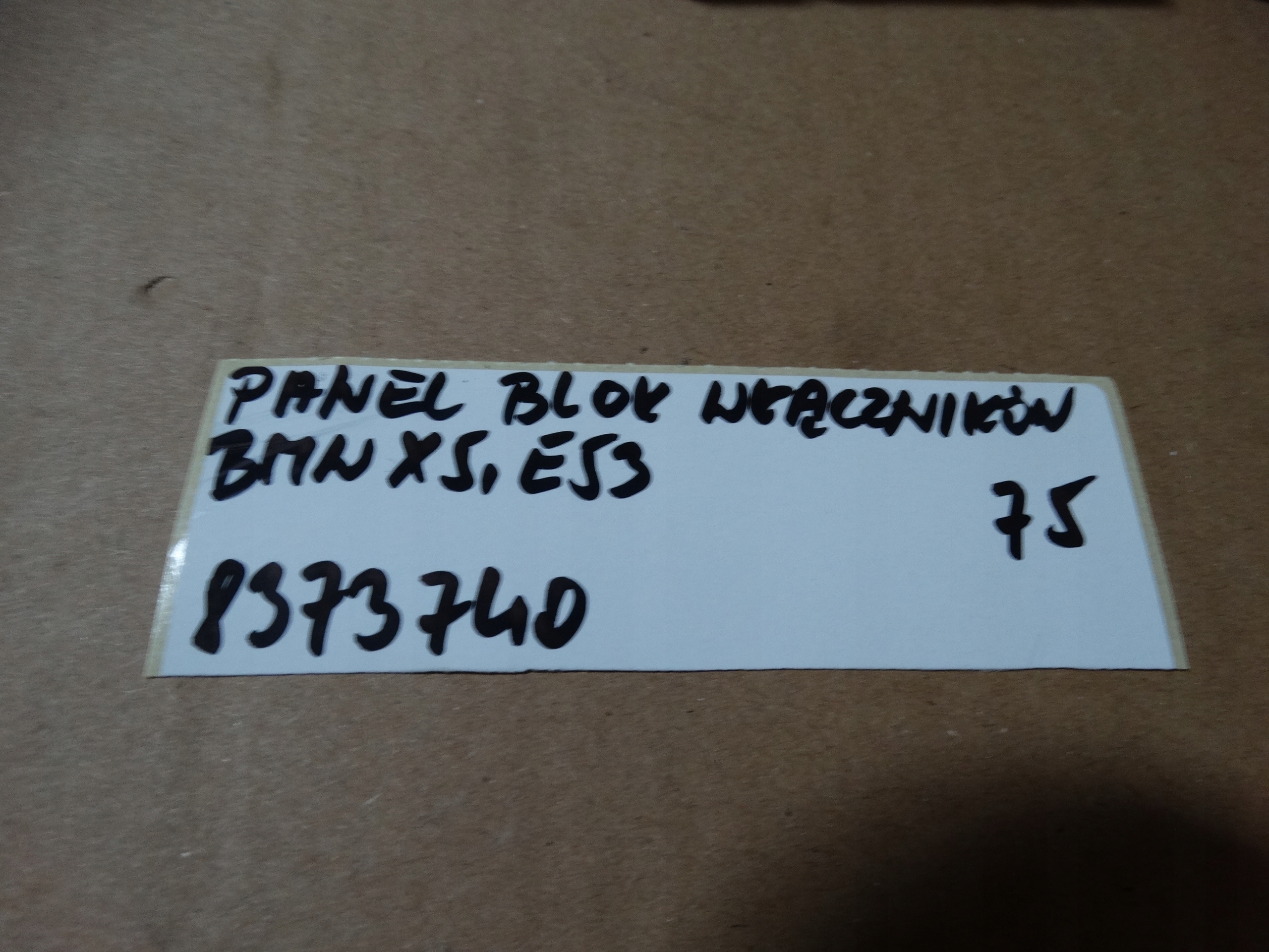IDEALNY PANEL BLOK WLACZNIKOW BMW X5 E53 1