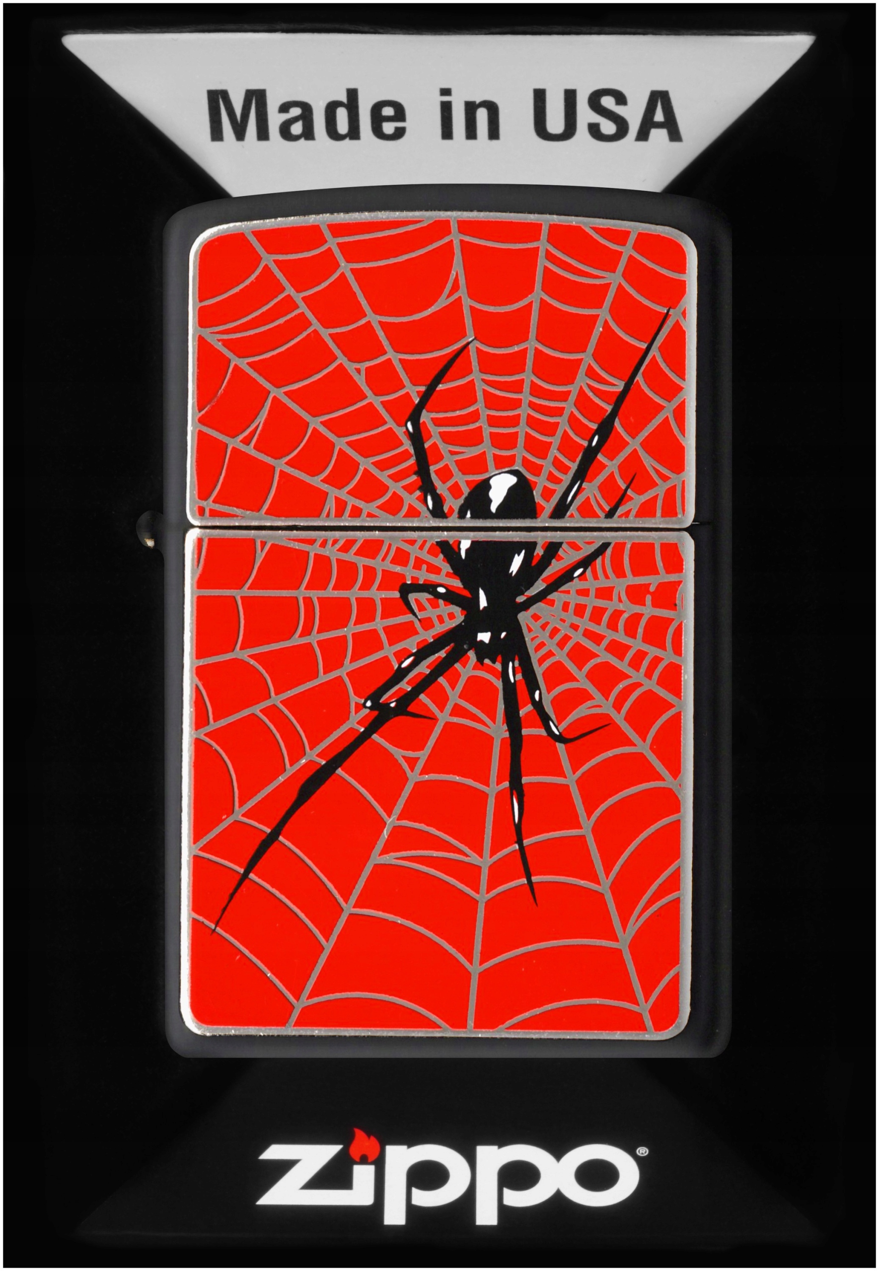 Zapalovač Zippo Spider Web Red 2008088