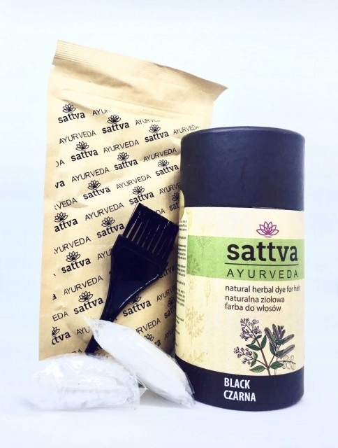

Sattva ziołowa farba Henna Black Gratis Wcierka