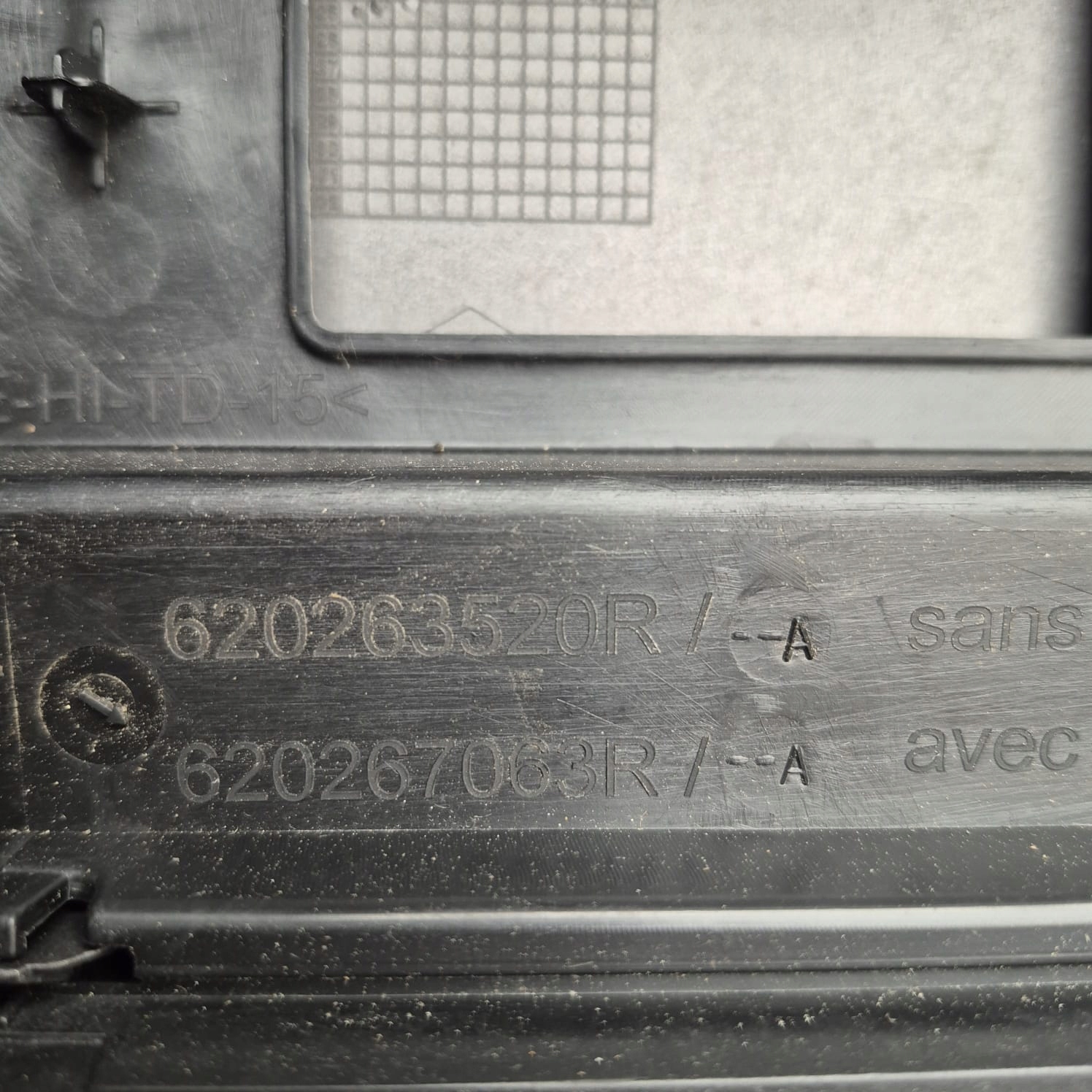 DACIA DUSTER III 3 24- bumper front front 620263520R