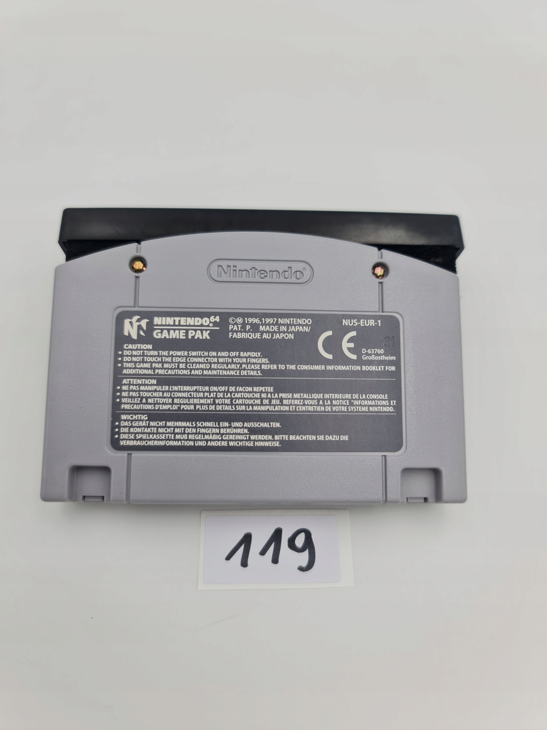 NINTENDO 64 1080 SNOWBOARDING Producent Nintendo