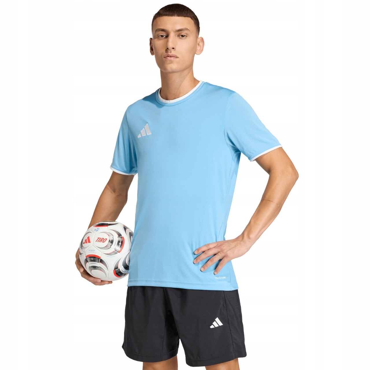 Koszulka męska adidas Entrada 26 Jersey błękitna JZ2510 2XL