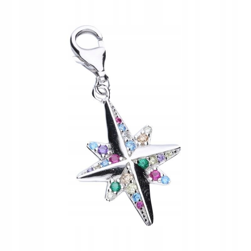 

Charms do Pandora Srebro 925 Róża Wiatrów