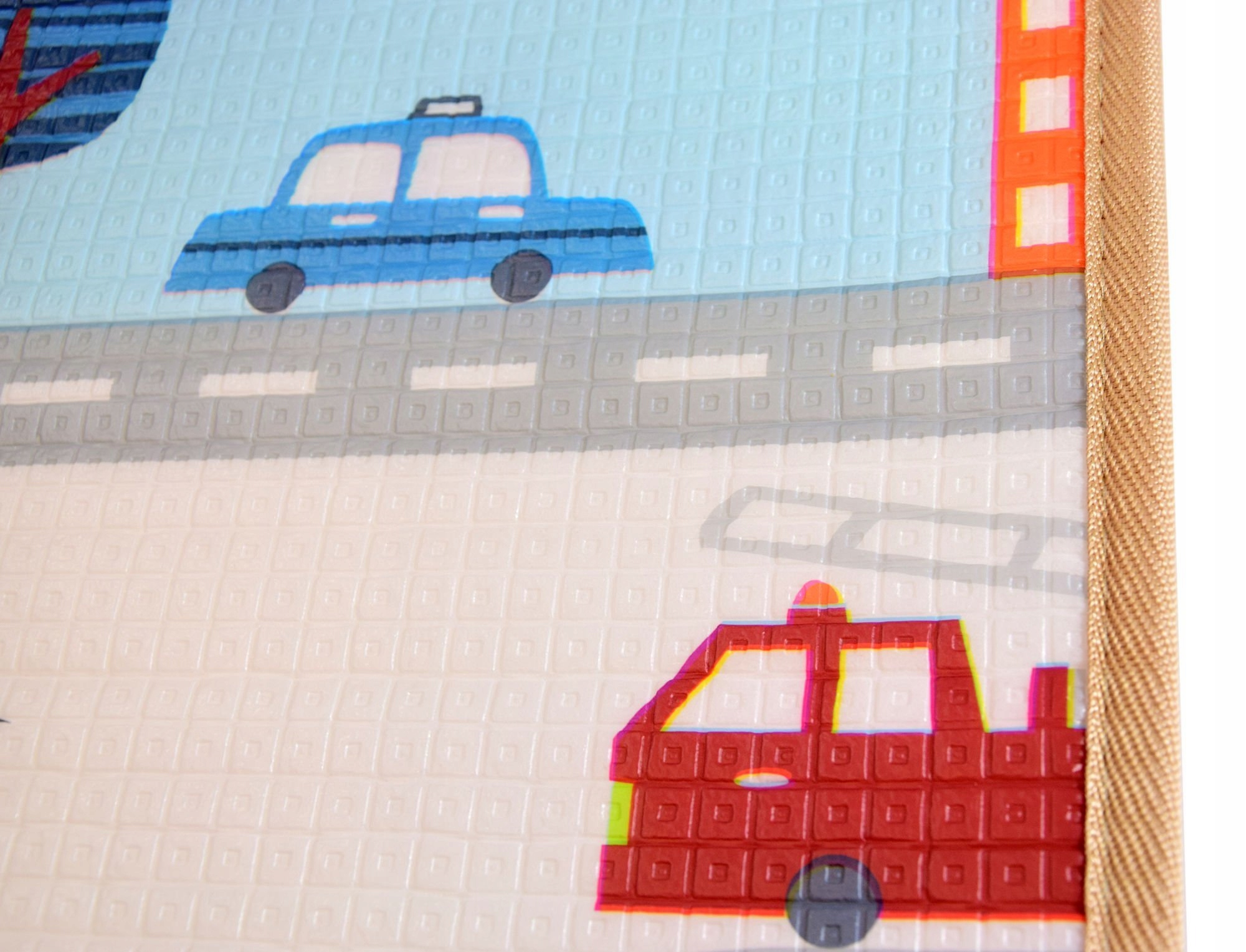 MATA EDUKACYJNA PIANKOWA MIASTO ULICE 180x150x1,5 Certyfikaty, opinie, atesty CE EN 71