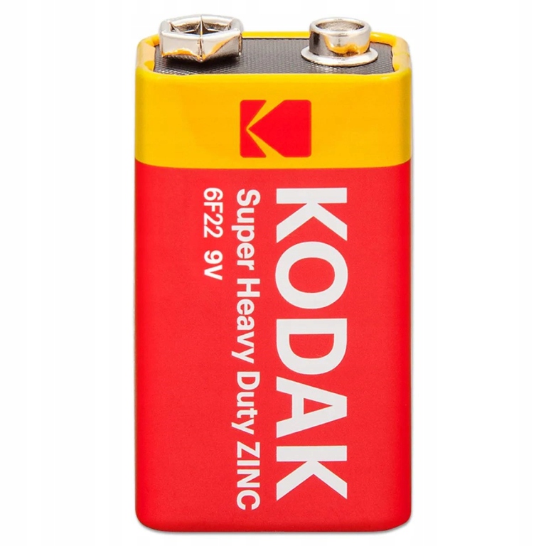 

Bateria cynkowo-węglowa Kodak 9V (6F22) 1 szt.