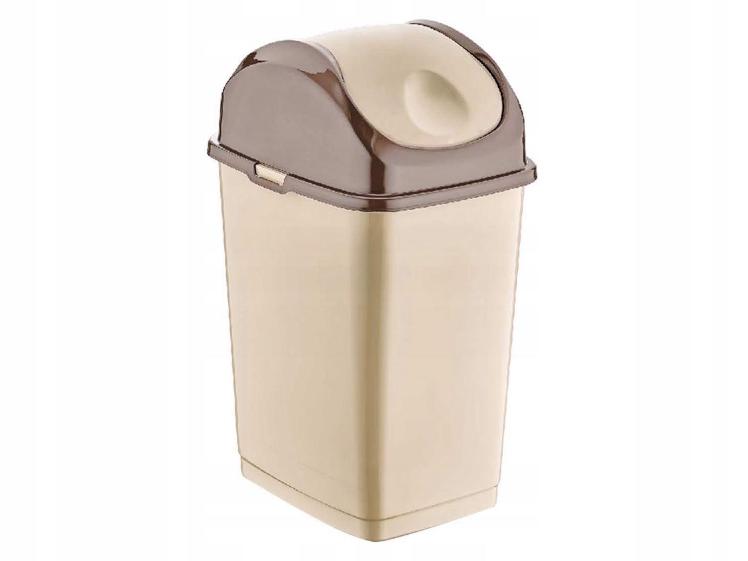 

Kosz na śmieci odpady uchylny Slim 5L Capuccino