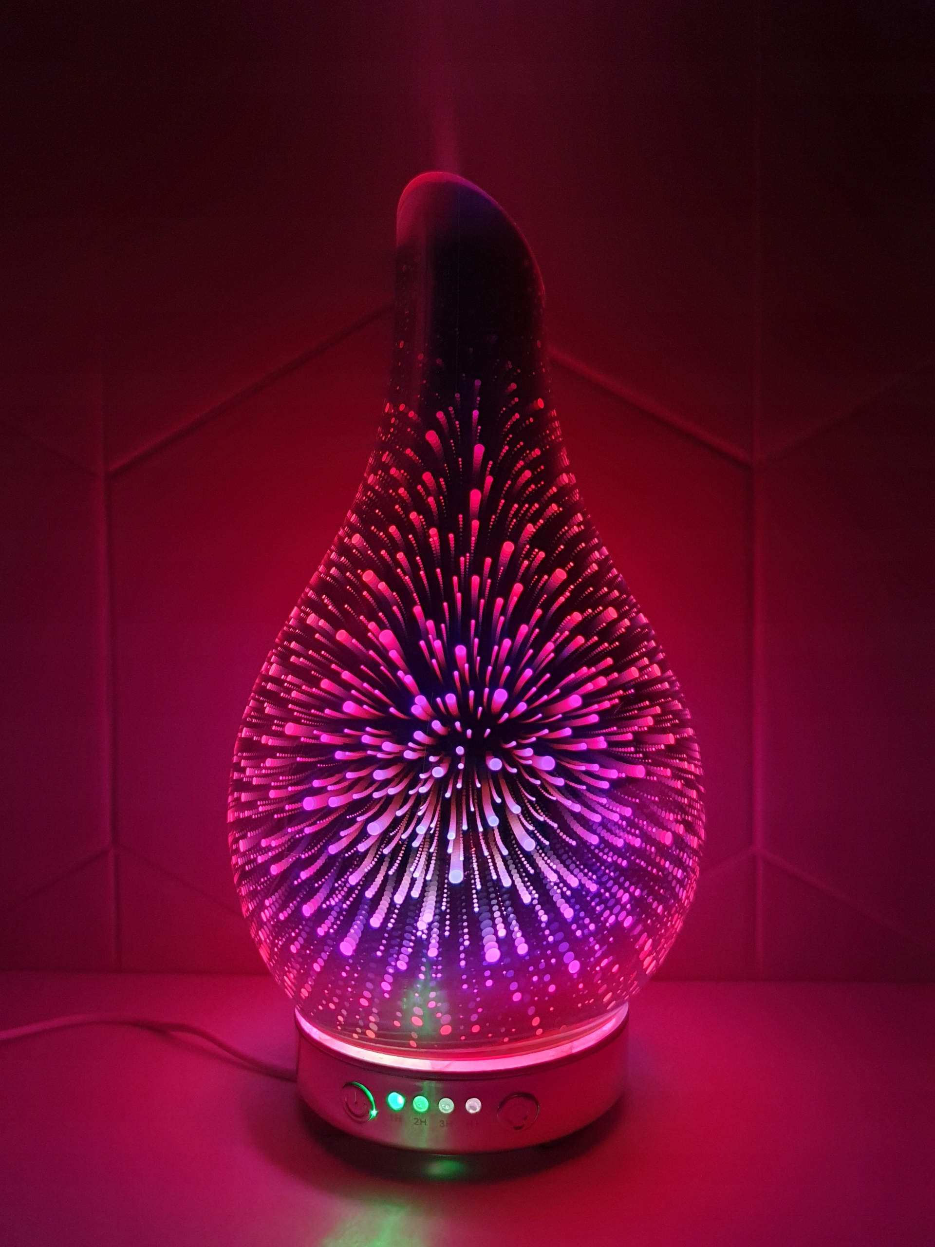 Dyfuzor Zapachowy Nawilżacz Lampka LED + Olejek Marka Mardecor