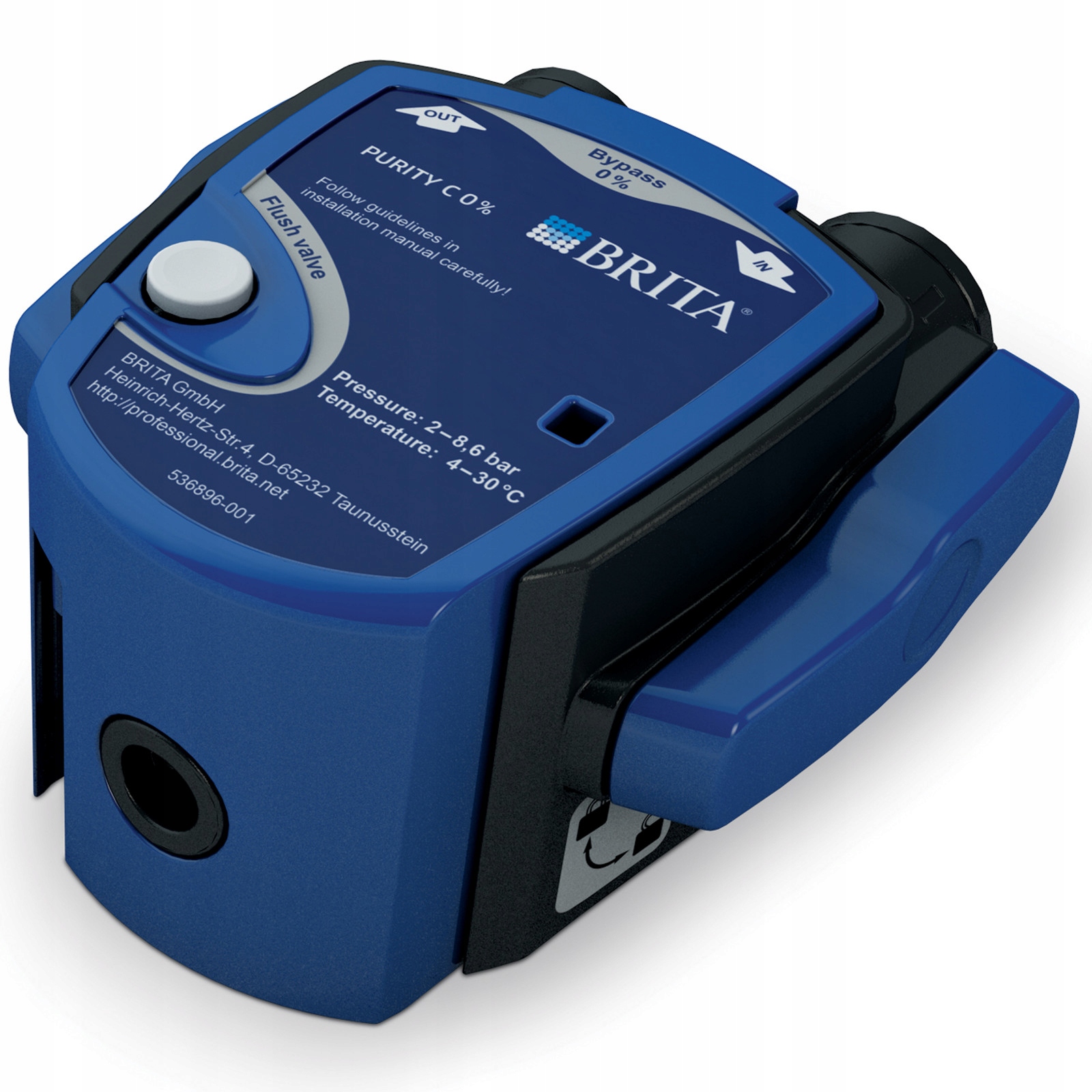 Hlavice Vodního Filtru Brita Purity C By-pass 0% 3/8 Pro Koskařské Pece Hendi