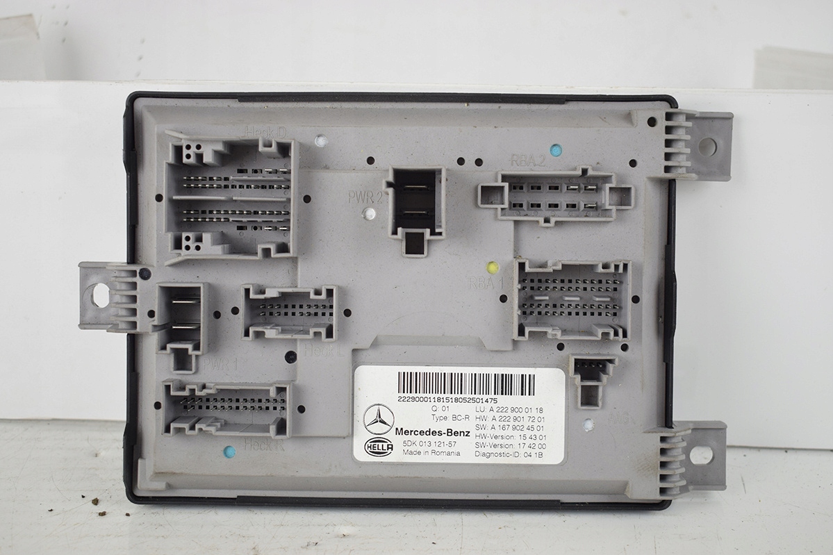 module control unit * SAM MERCEDES W222 A2229000118