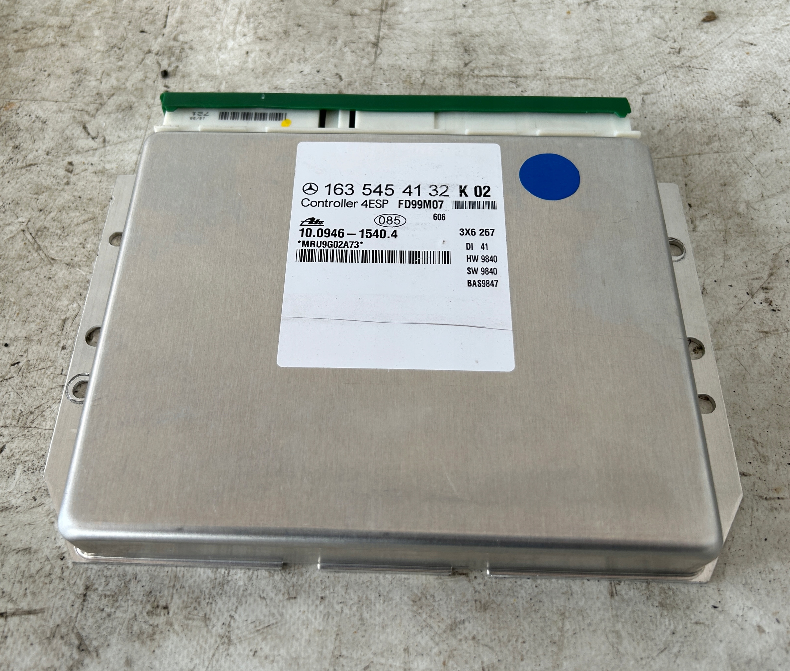 module control unit ESP MERCEDES ML 163 1635454132