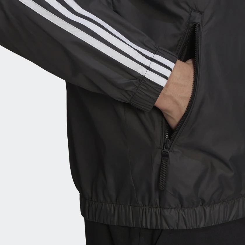 Kurtka męska ADIDAS BSC 3S WIND JKT L Kaptur z kapturem