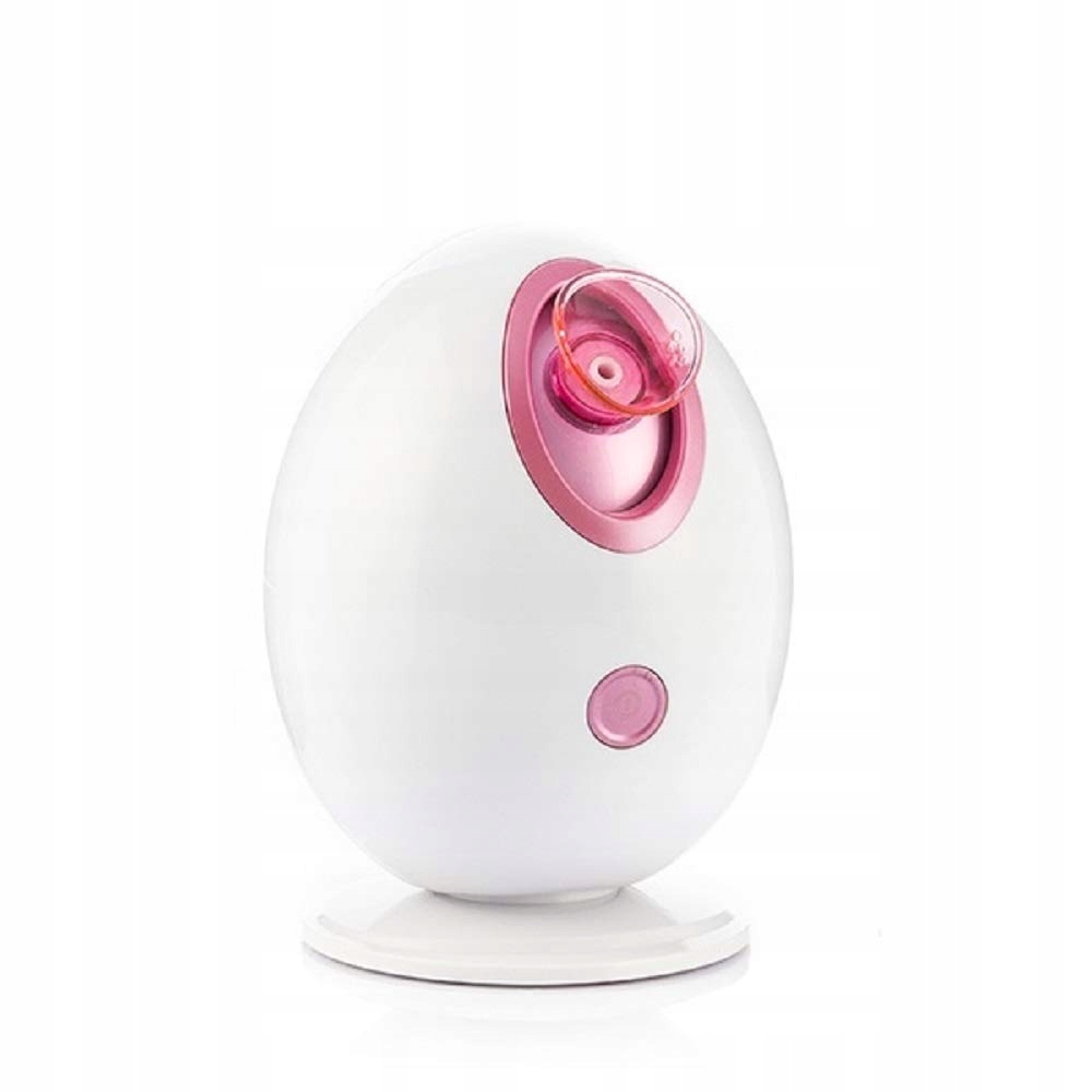 Sauna do twarzy InnovaGoods Moistpa LED 90ml biało-różowa