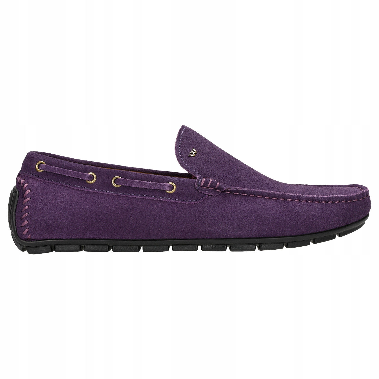 

Buty Wojas mokasyny męskie skóra fioletowe r. 43