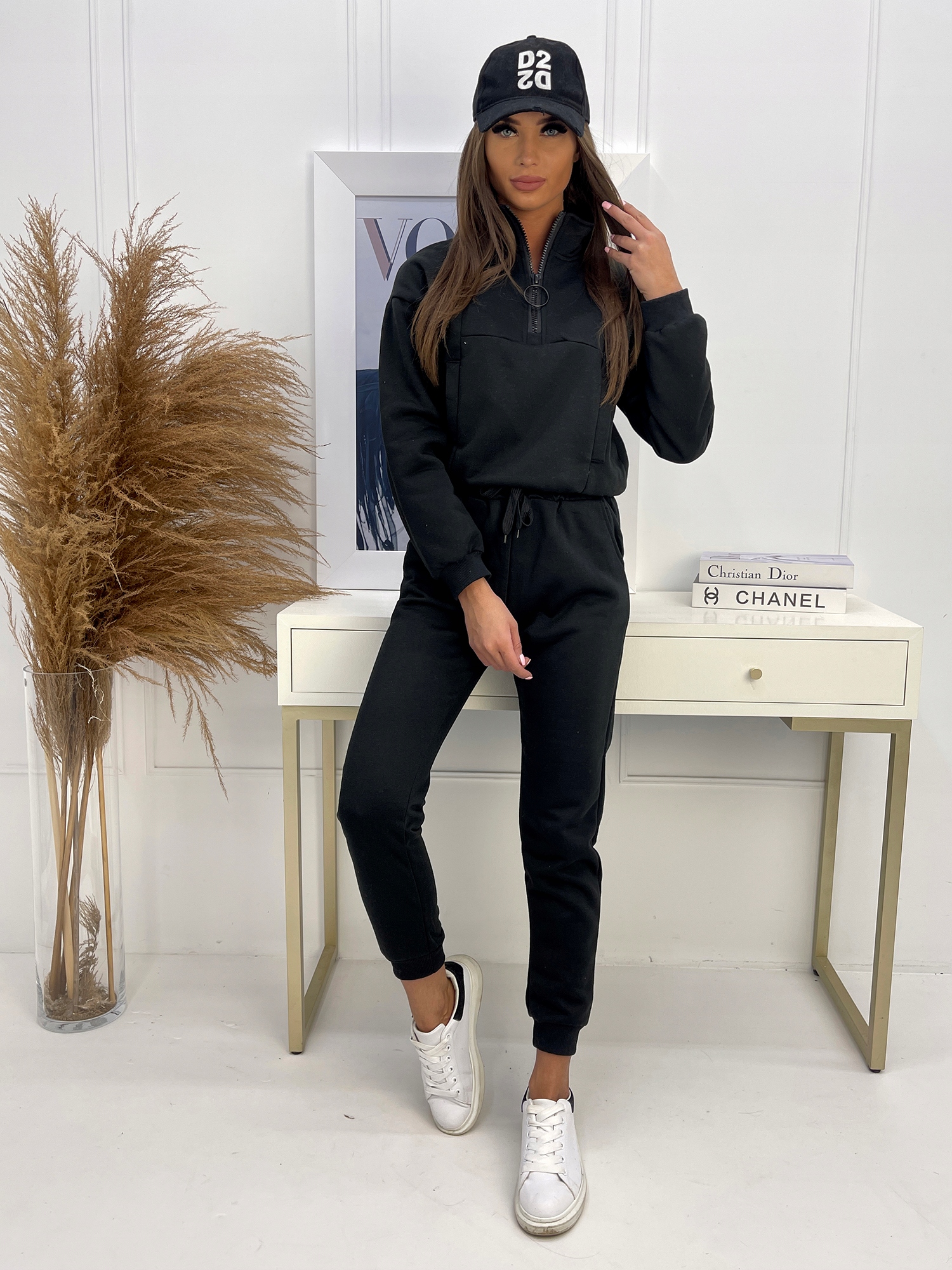 C70 r. M MODNY DAMSKI KOMPLET DRESOWY Marka Fk_fashion