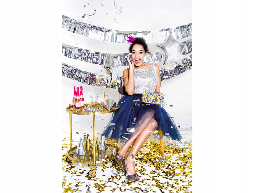 KONFETTI TUBY ARMATA MIX PASKI 2 KOLORY ŚLUB 4xXL Płeć uniseks