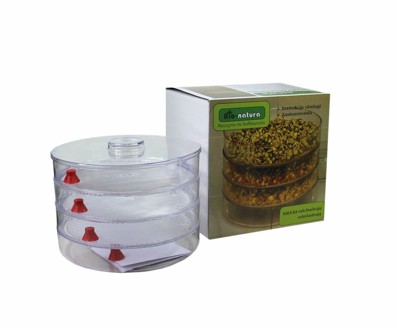 

Kiełkownica Bio-natura 3 szalki na kiełki