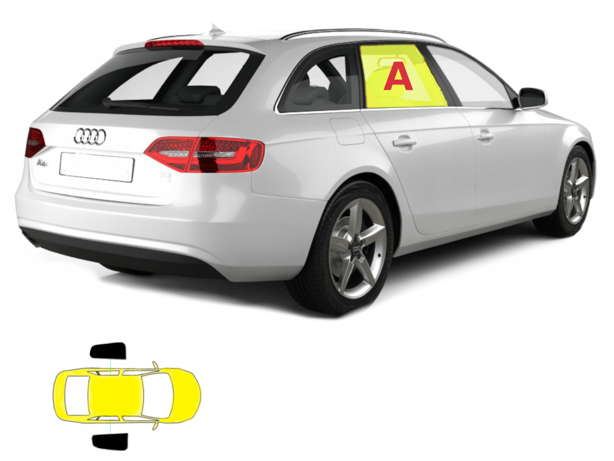 

Zasłonki osłonki przeciwsłoneczne Audi A4 B8 kombi