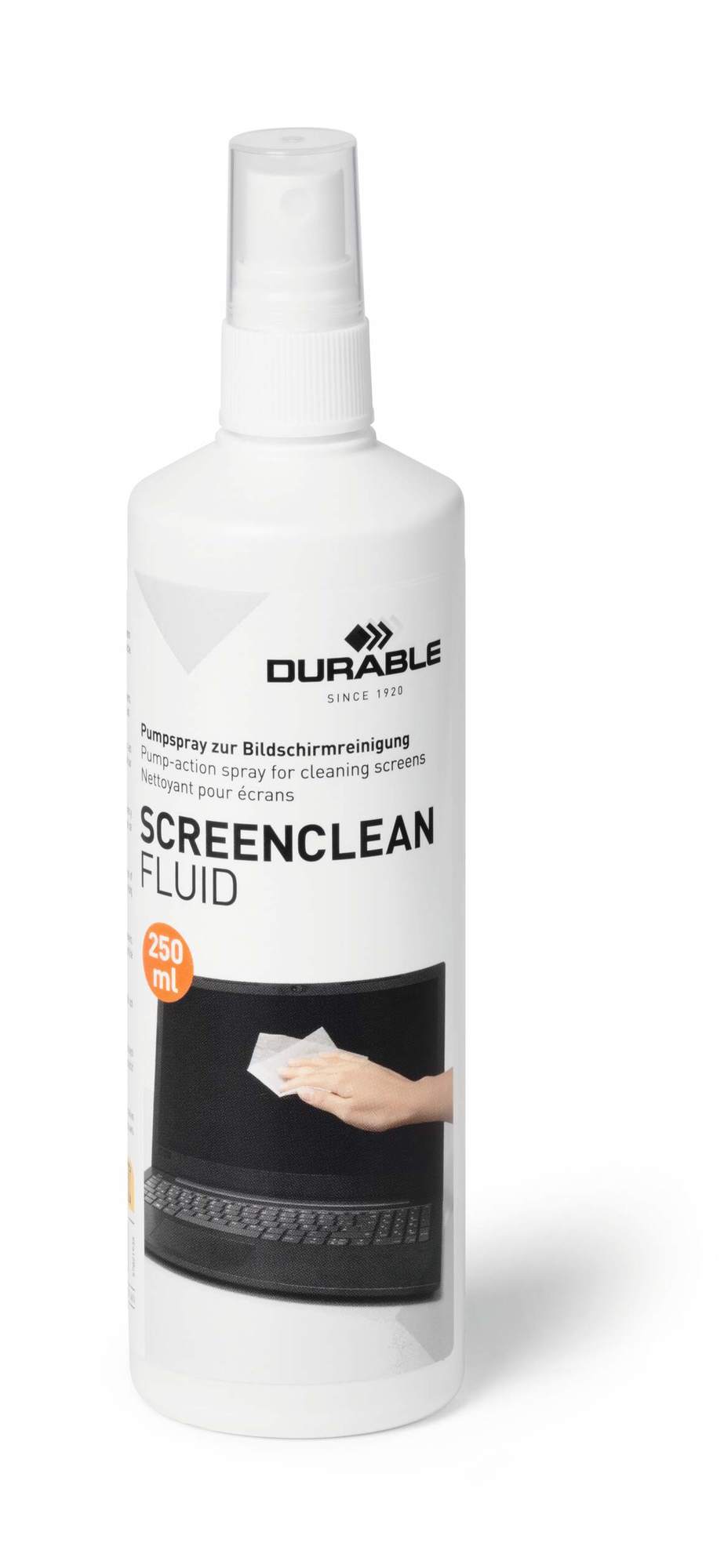 Płyn Screendean Fluid Do Czyszczenia Ekranów Monitorów 250 ML Durable