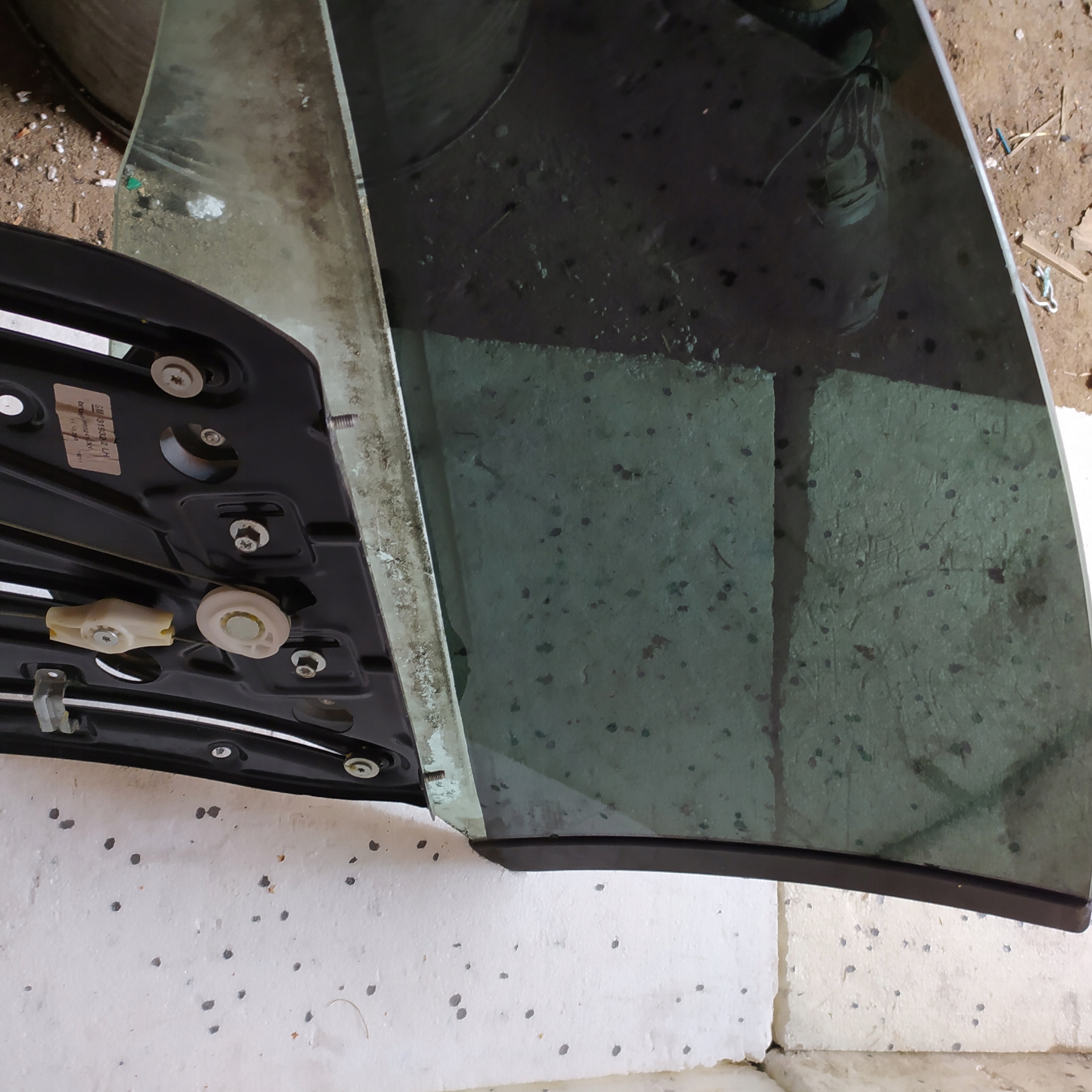 mechanism windows left rear part OPEL ASTRA H CABRIO GM 13193202