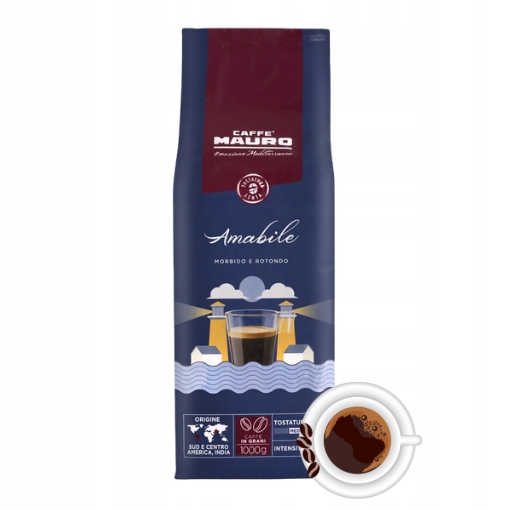 Caffe Mauro Amabile – italská káva káva 1 kg