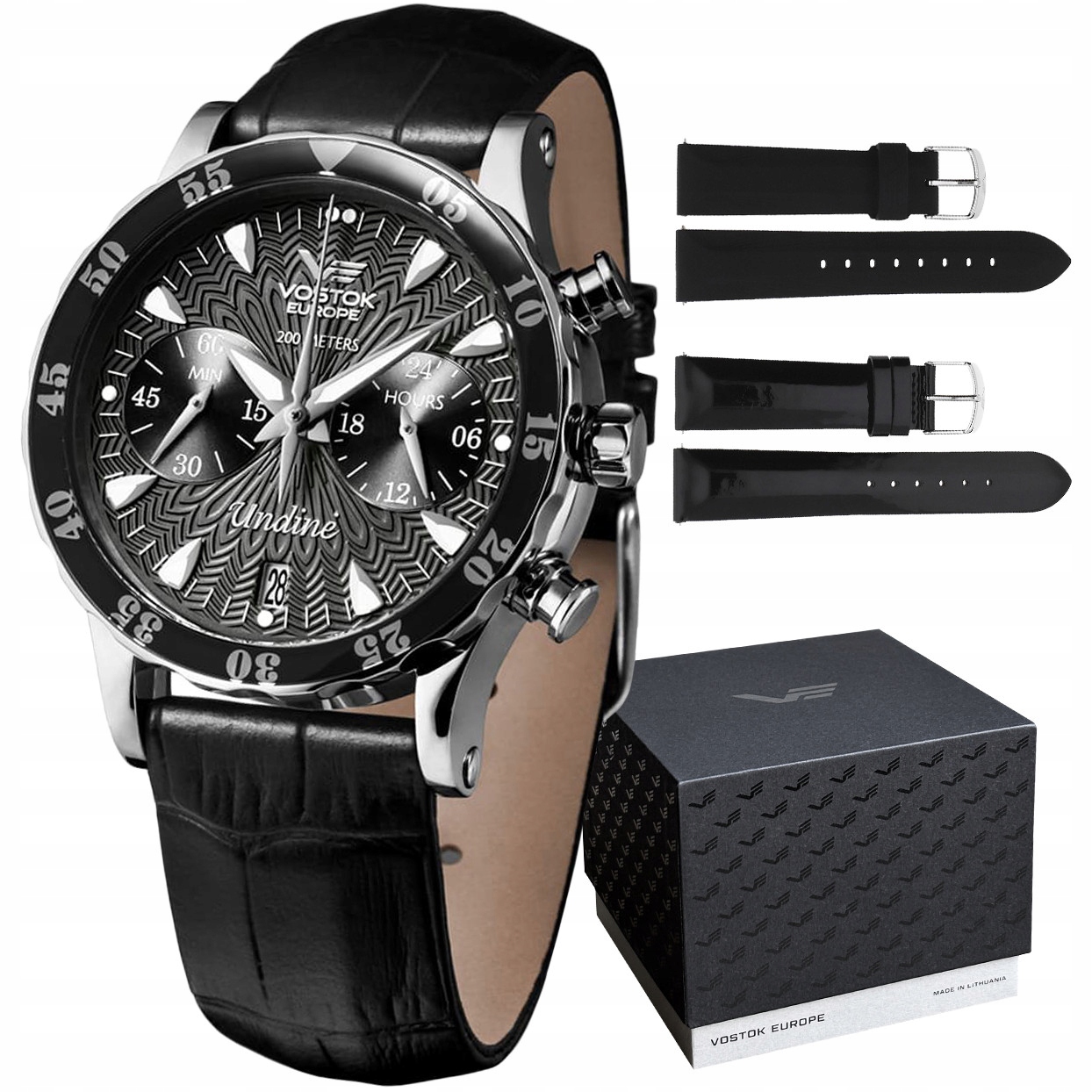 Dámské hodinky Vostok Europe VK64-515A523 černé