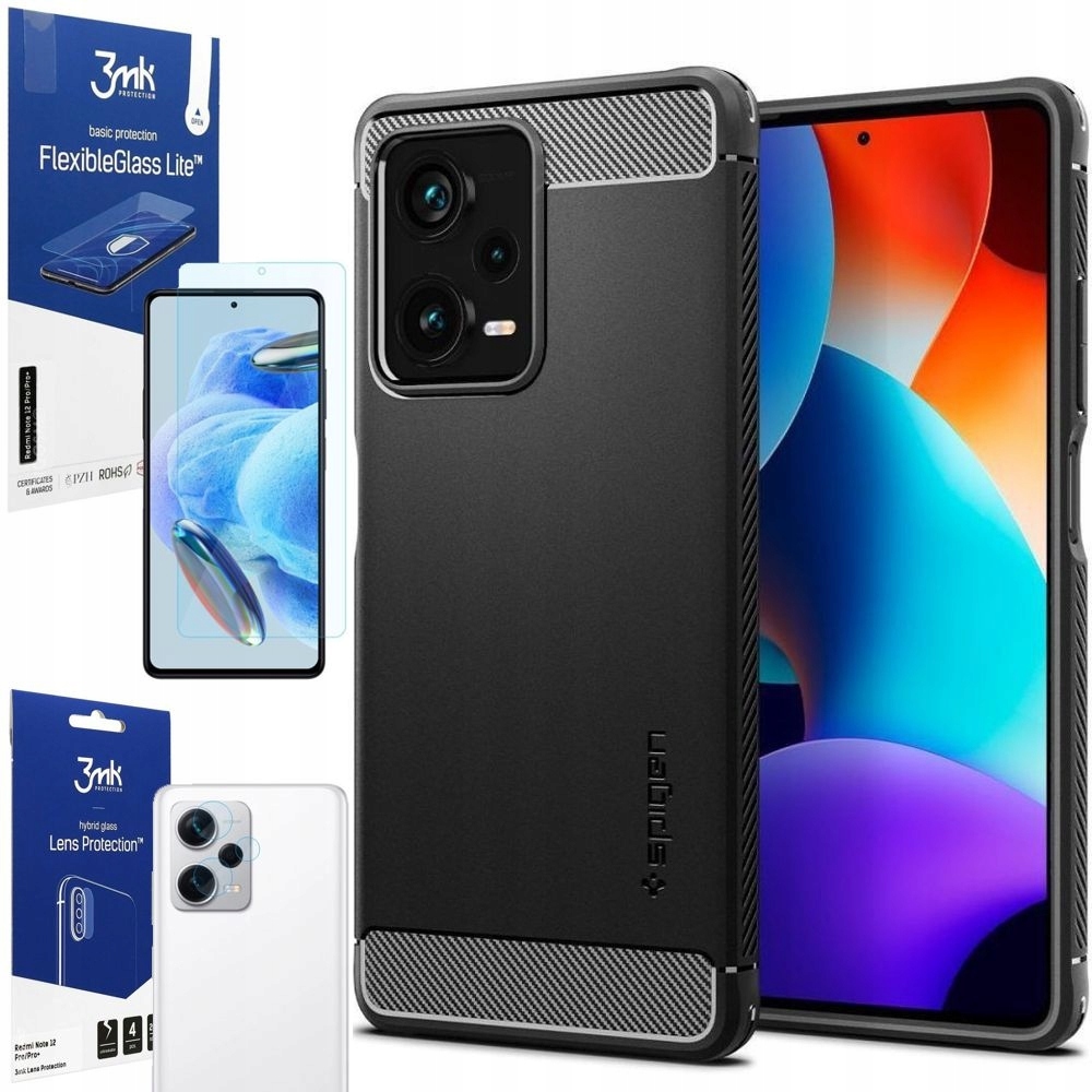 

Etui Szkło +aparat do Redmi Note 12 Pro+ Plus 5G