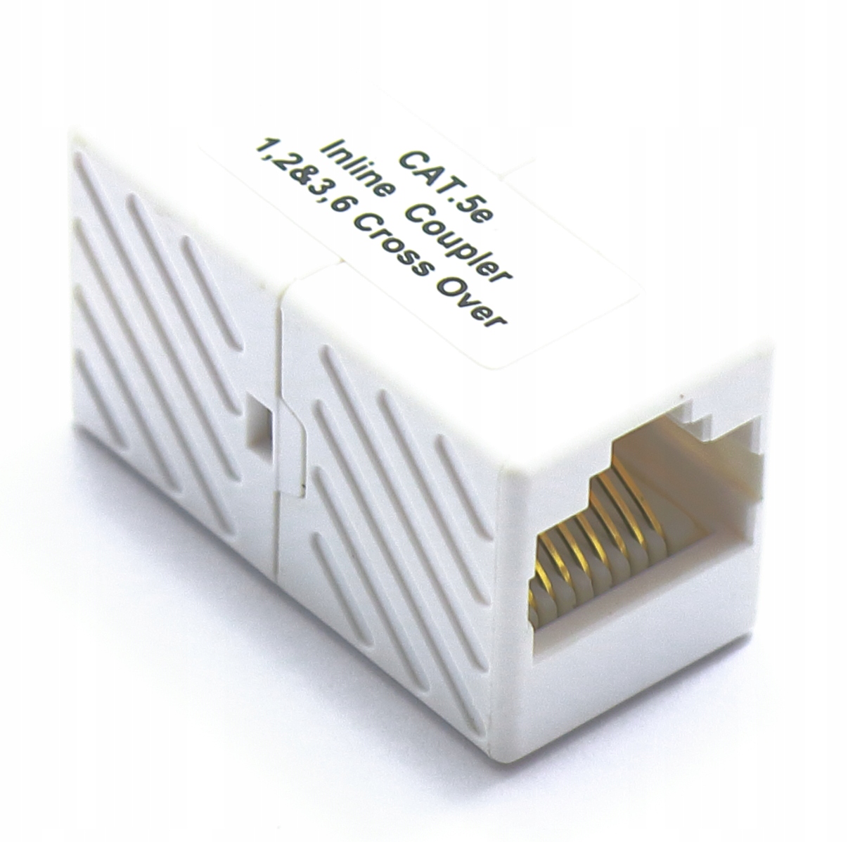 

Łącznik Adapter CAT5E RJ45 8P8C Krosowany