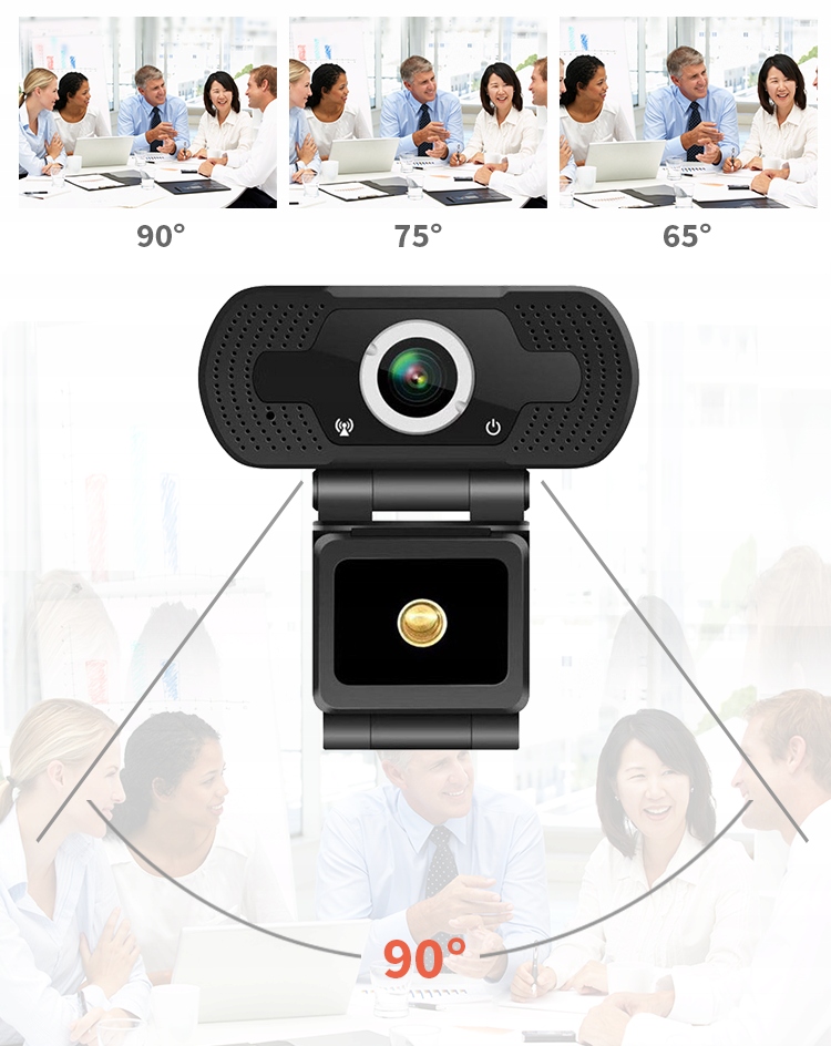 KAMERKA KAMERA INTERNETOWA PC DO LEKCJI + MIKROFON Wbudowany mikrofon Tak