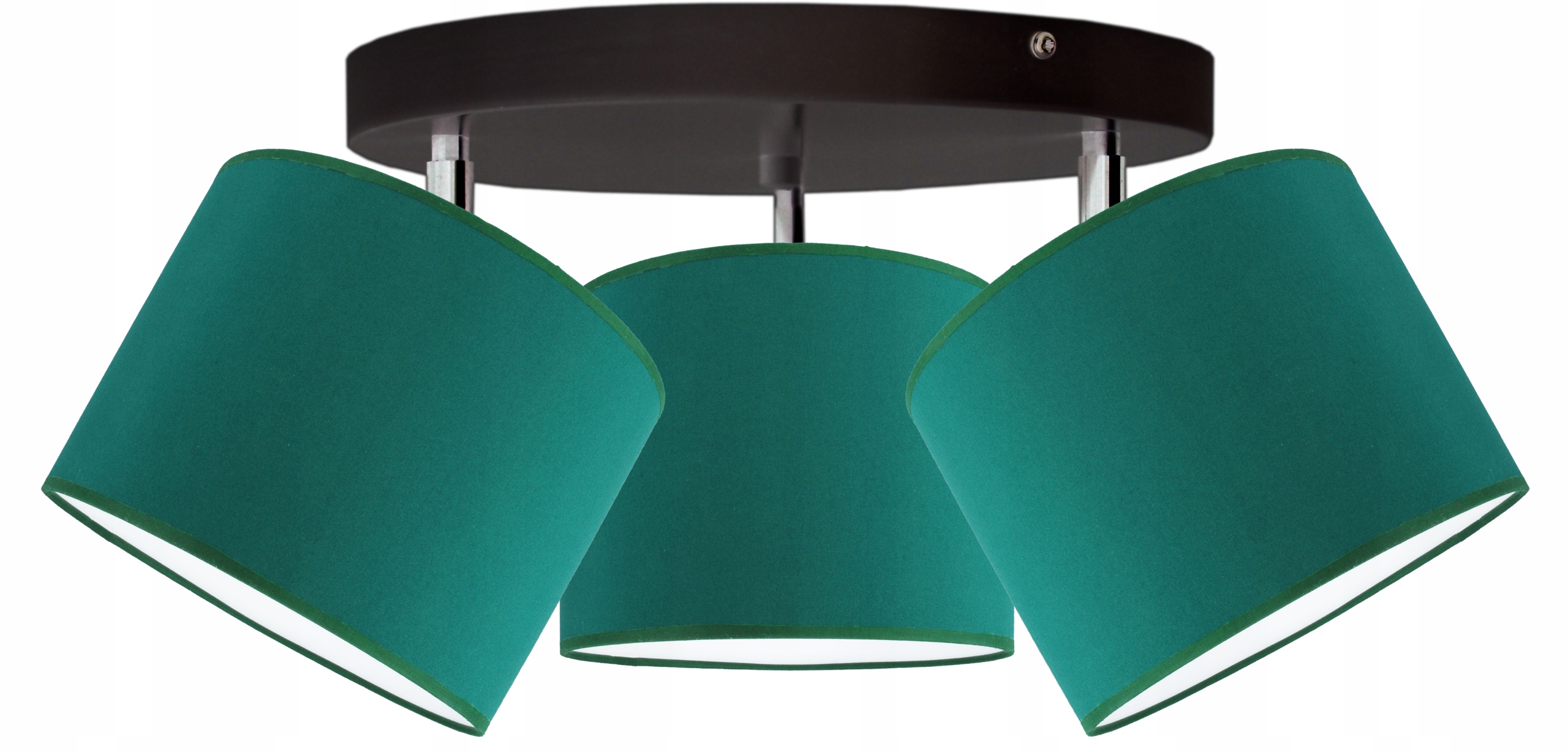 Moderní závěsná stropní lampa stropní svítidlo s módním stínítkem 20 cm zelená Led