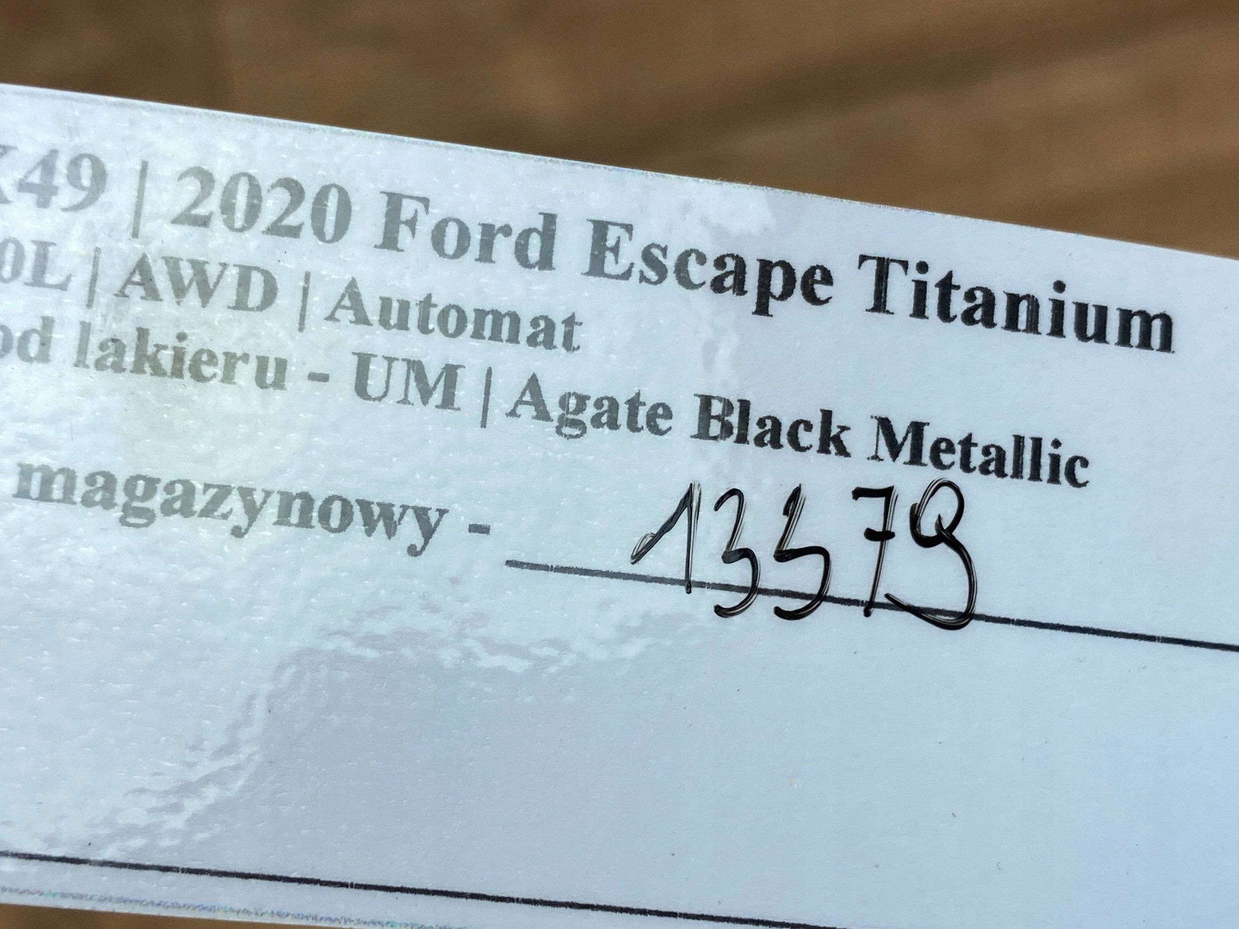adapter zlacze USB Ford Escape IV 2020+