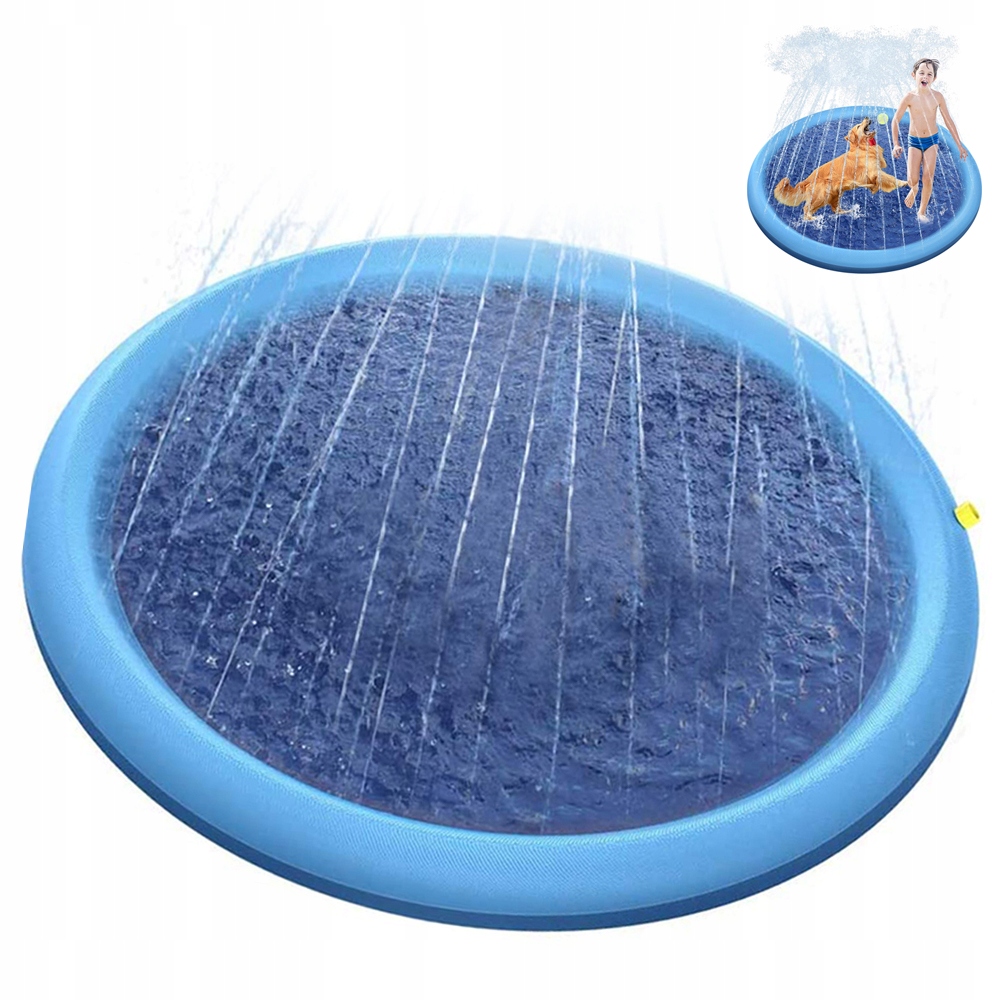 Levně Bazén Pro Psy Pro Velké, Malé Psy A Děti, Skládací, 150 CM