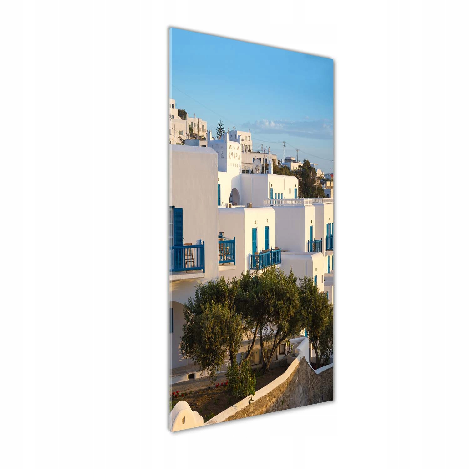 

Foto obraz akryl do salonu Mykonos Grecja 50x125cm