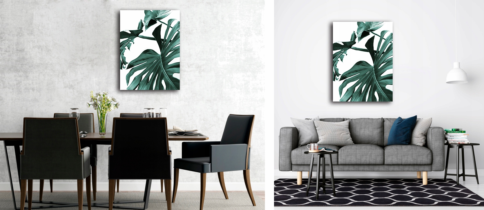 LIŚCIE MONSTERA plakat 40x50 cm obraz #138 Nazwa LIŚCIE MONSTERA