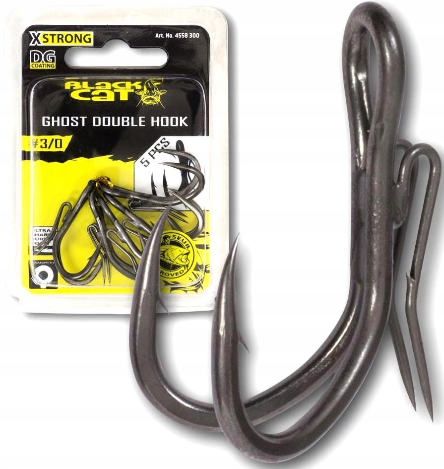 

Kotwice Black Cat Ghost Dg Coating 3/0 5szt Sumowe