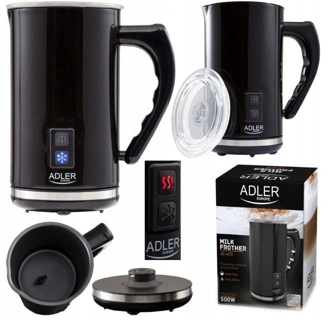 2V1 Napěňovač Mléka Ohřívač Mléka Káva 500 W